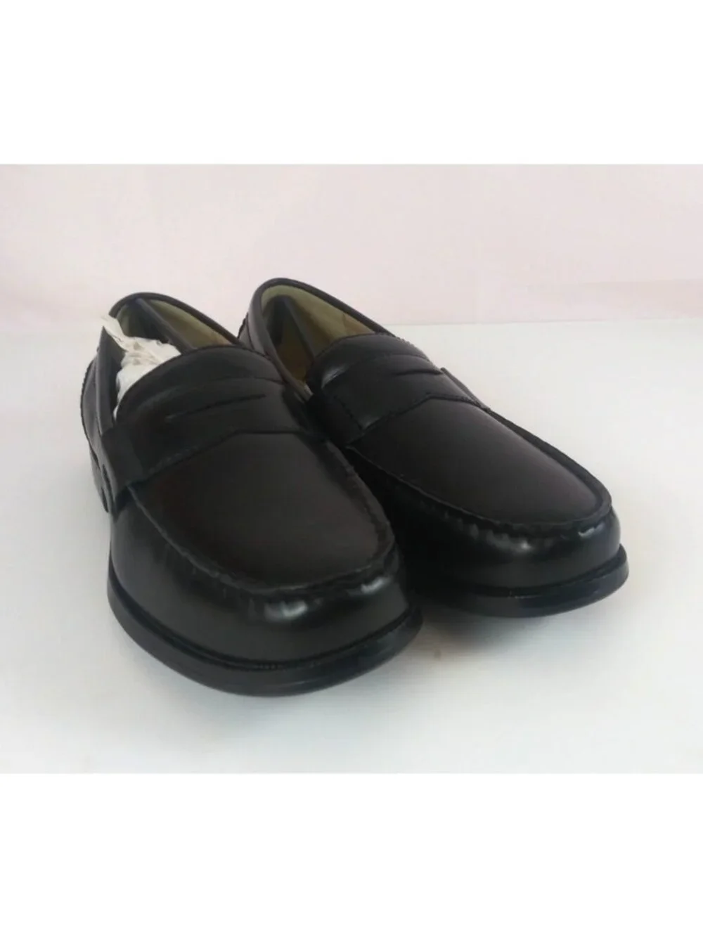 New Dockers Colleague Penny Loafer Men's Black Dress Shoes Size 7.5M